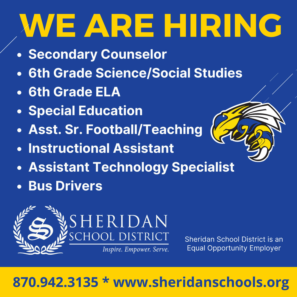 We are hiring graphic