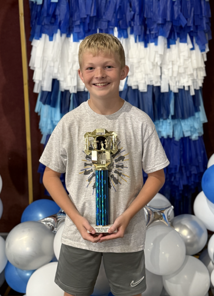 SSD Chess Tournament - EEI Winners - 1st Place: Wyatt Ritchie 