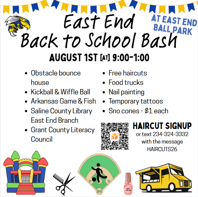 Back to School Bash graphic