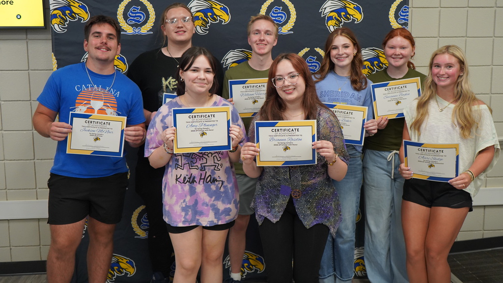 AP Scholars with Honor and Distinction photo