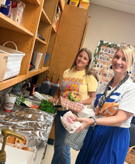 David's Burgers provided lunch
