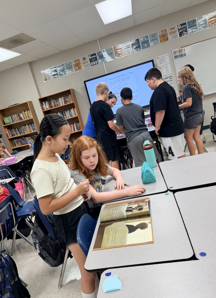 5th grade ELA - finding noteworthy information in a text
