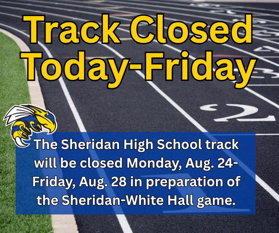 track closed graphic