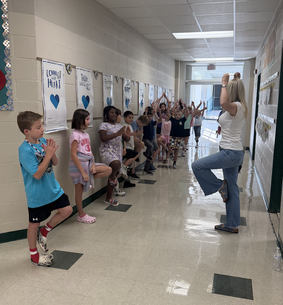 Stretching it out to refocus for learning