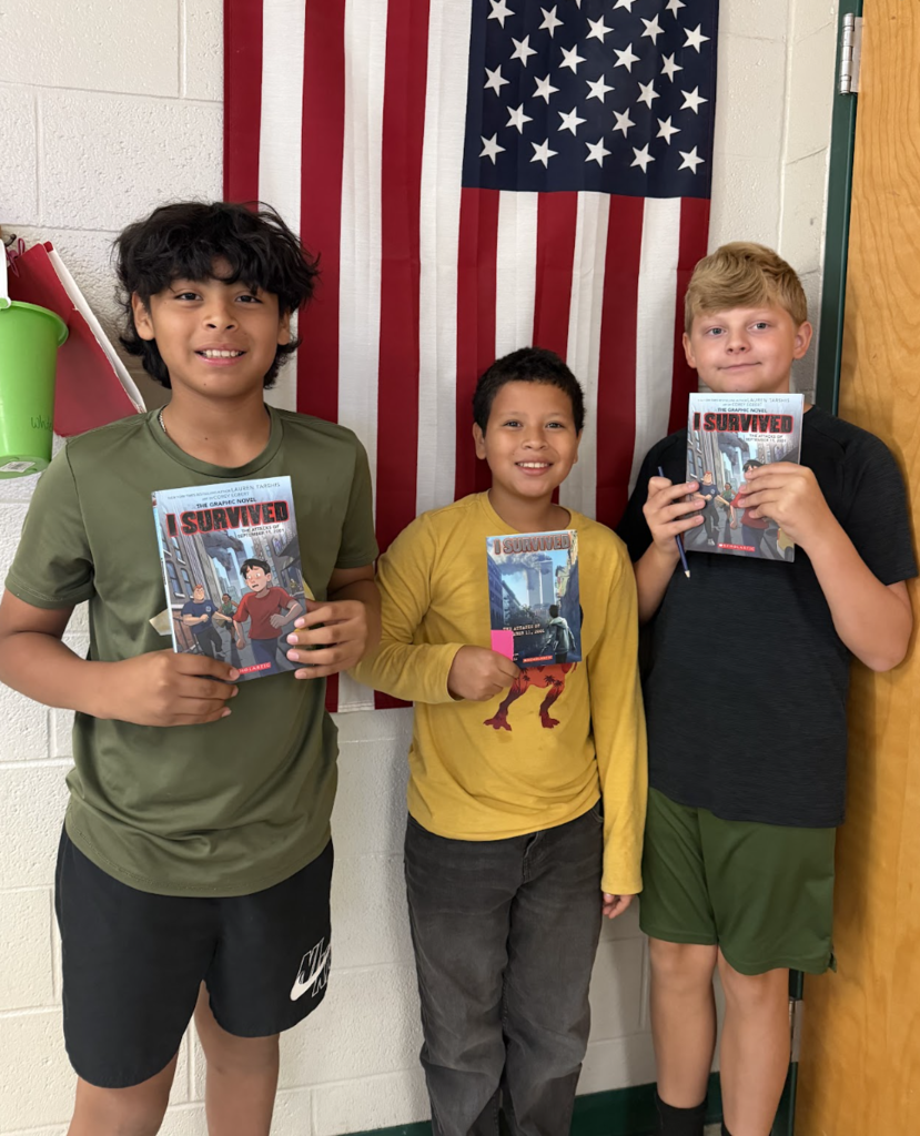 9/11 activities in Mrs. Whitehead's class