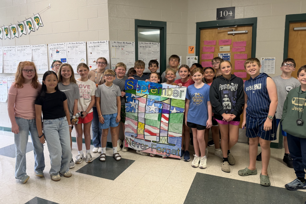 9/11 activities in Mrs. Whitehead's class