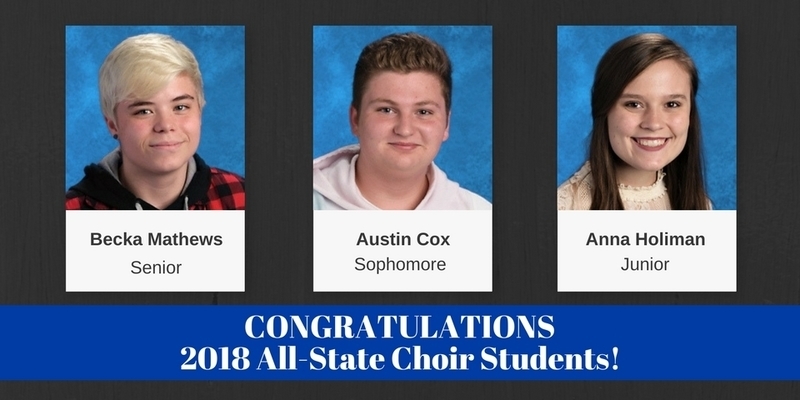 All-State Choir Students All-State Choir Students