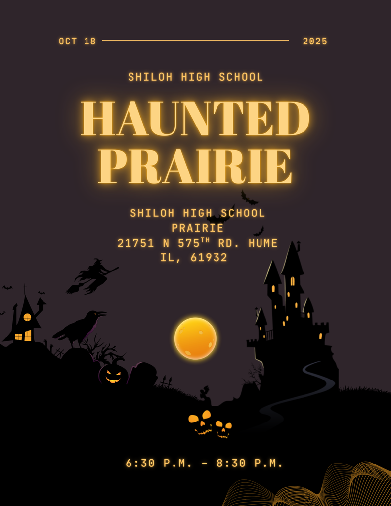 Haunted prairie at Shiloh on October 18, 2025