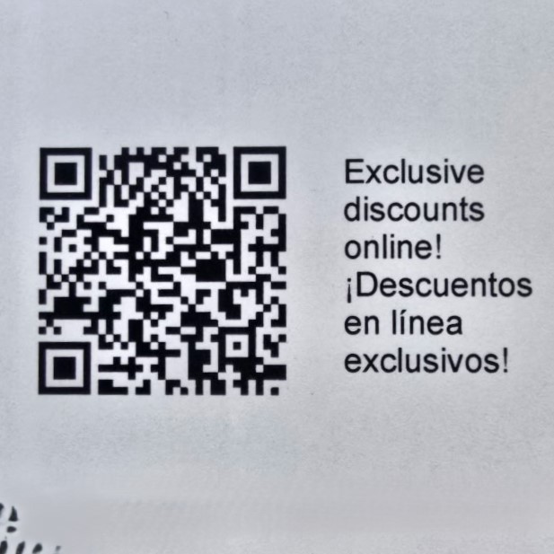 QR code to order photos online