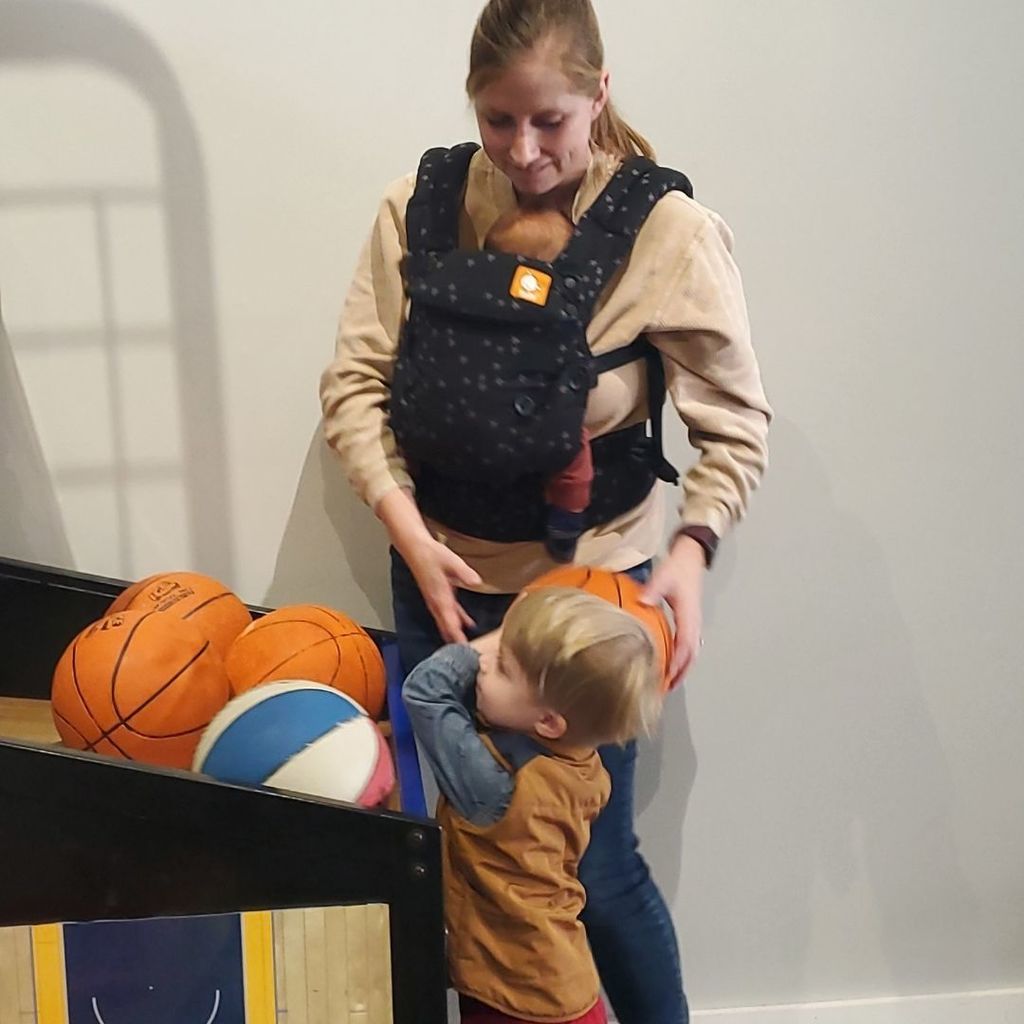 PIP group connection photos of children and families at Hometown Grounds in Tuscola in January of 2026