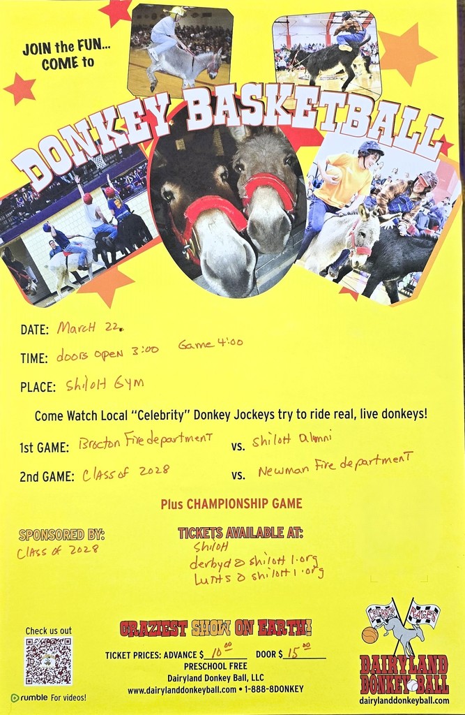 Class of 2028 donkey basketball