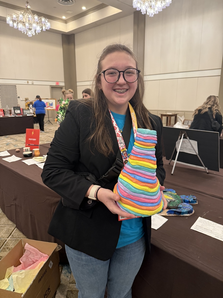 Payton with her Beta convention entry