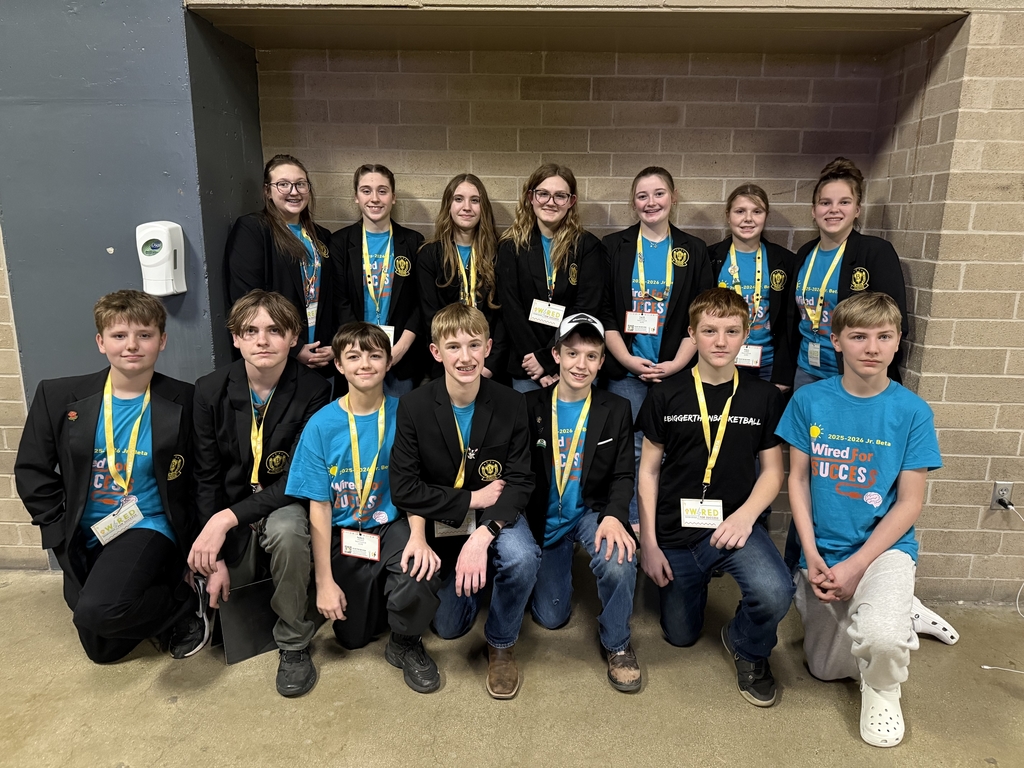 Shiloh Junior High students at Junior Beta convention in Springfield