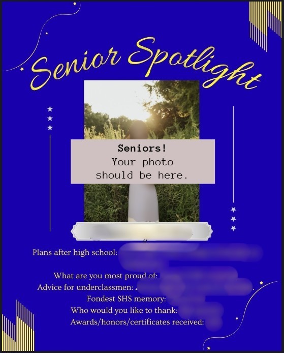 Class of 2026 Senior Spotlight information request
