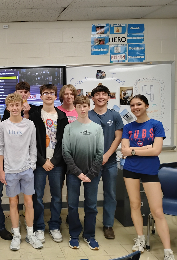 Photo of high school students who participated in Gaming Club Night