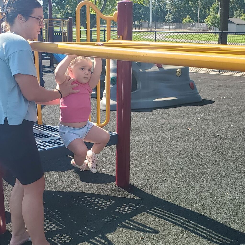 Toddlers and families participating in activities at the June 2026 Partnership in Parenting group connection