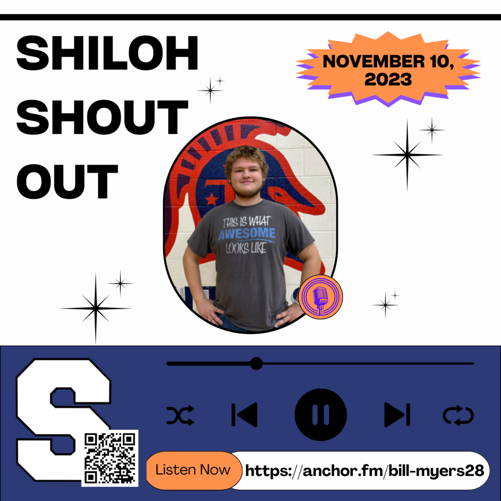 November 10, 2023 Shiloh Shout Out