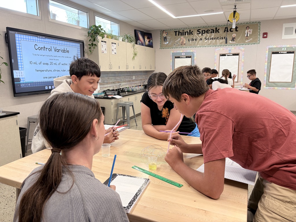 First week of 7th grade science