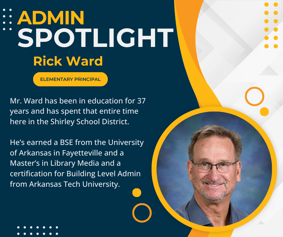 Admin Spotlight--Mr. Ward
