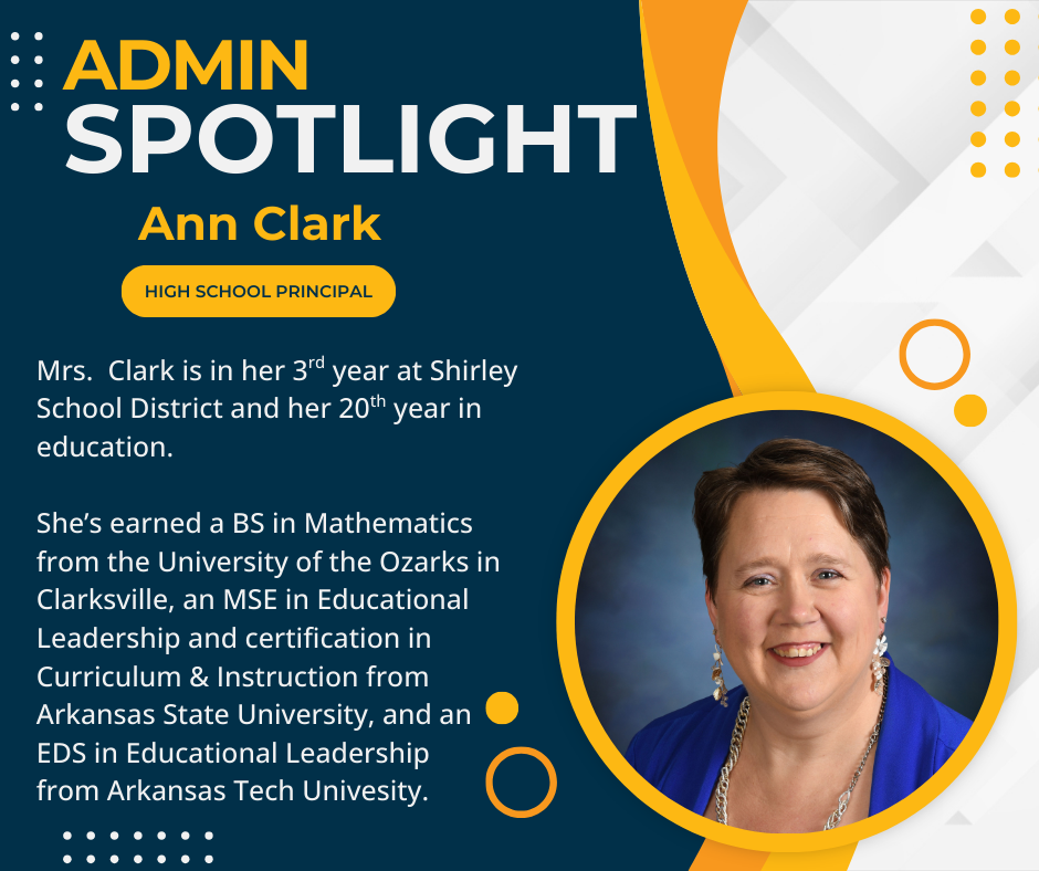 Admin Spotlight--Mrs. Clark