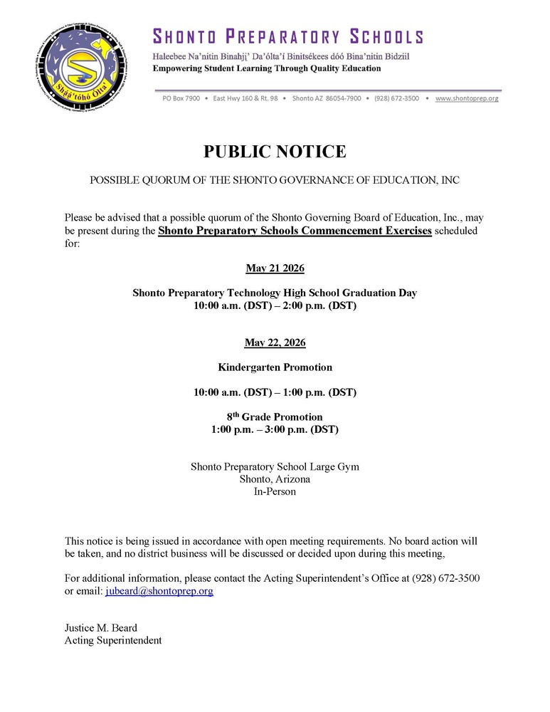 Public Notice