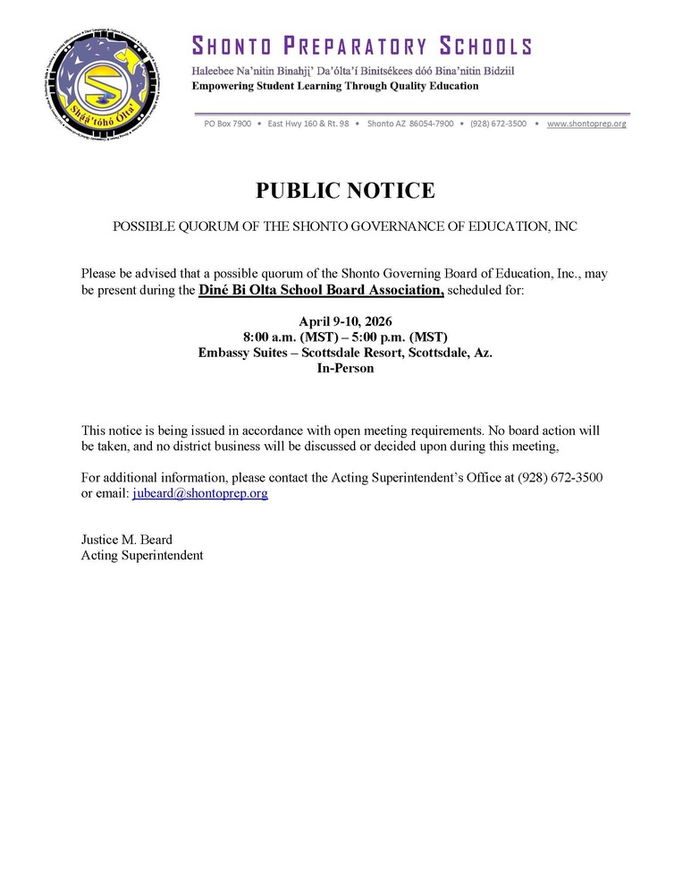 Public Notice