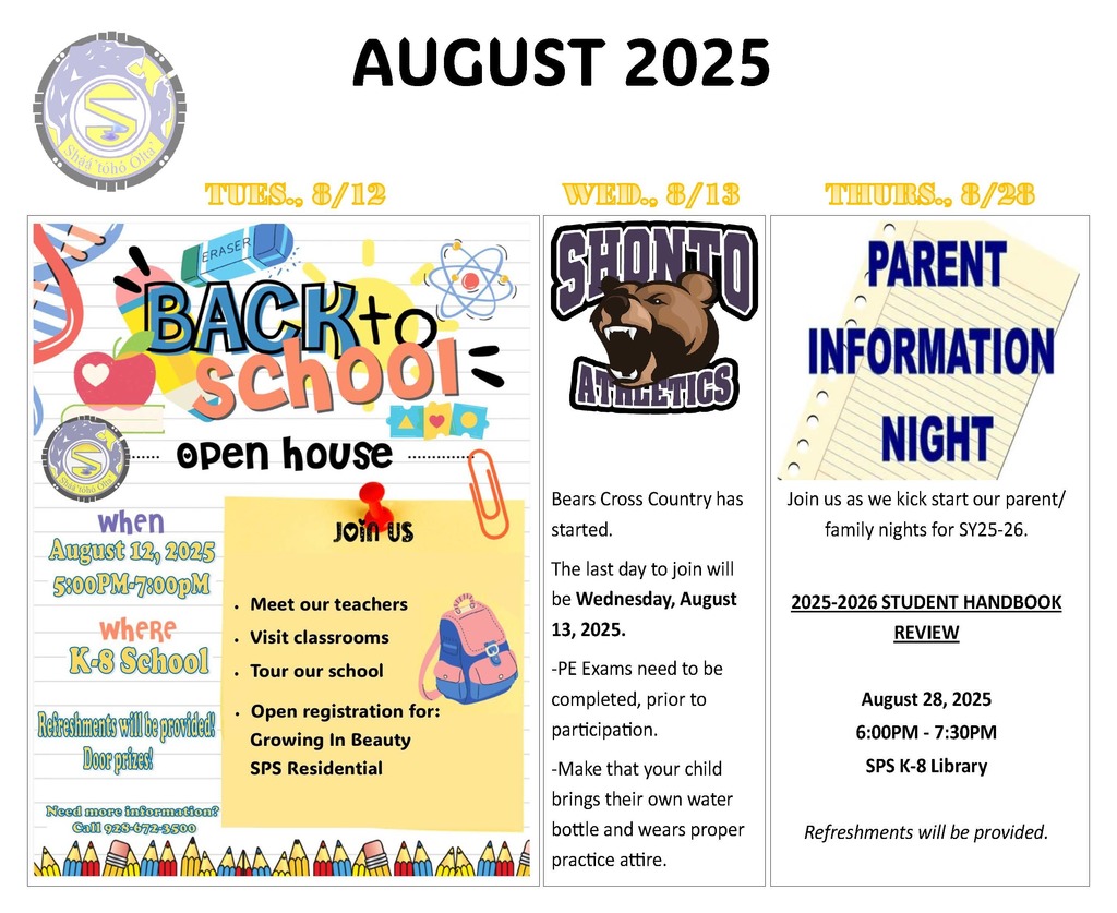 August events K8