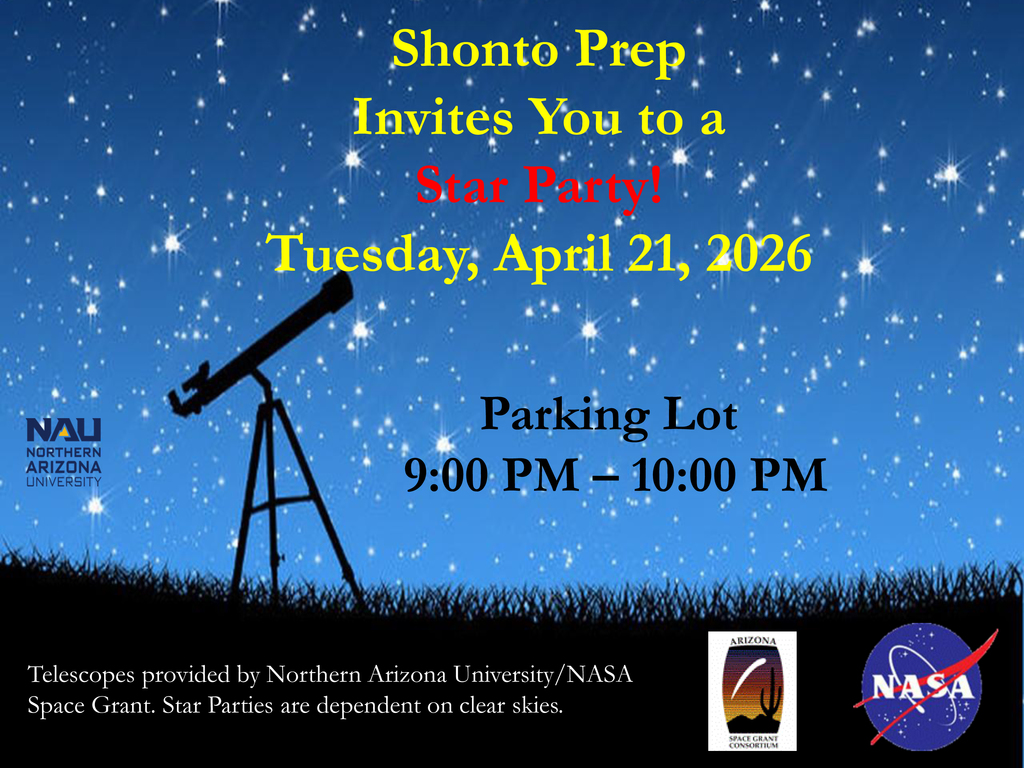 Star Party , Tuesday, April 21 @ 9 PM