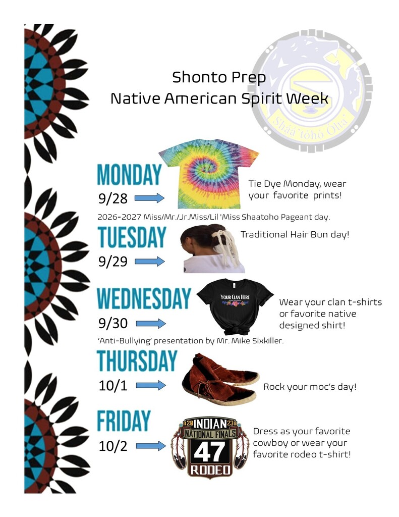 Native American Spirit Week Activities