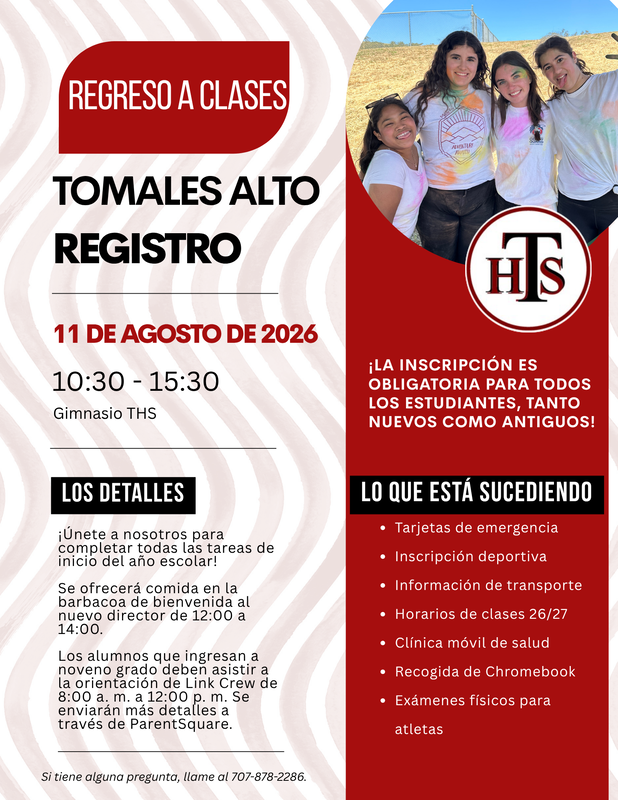 BTS reg flyer in spanish