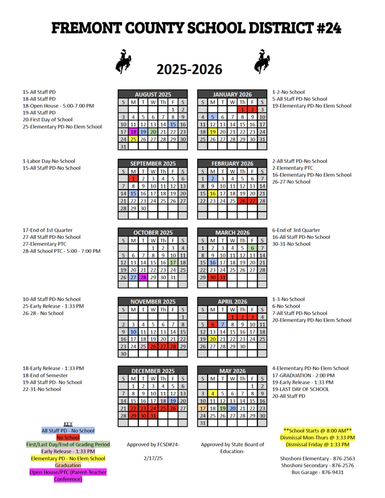 School Calendar