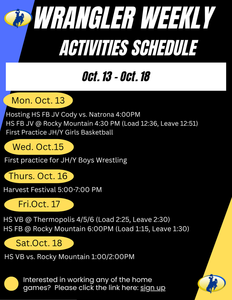 Weekly Activities
