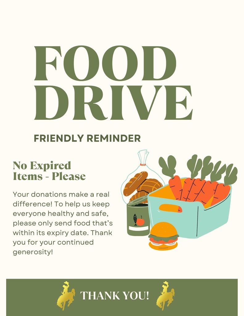 Food Drive Friendly Reminder