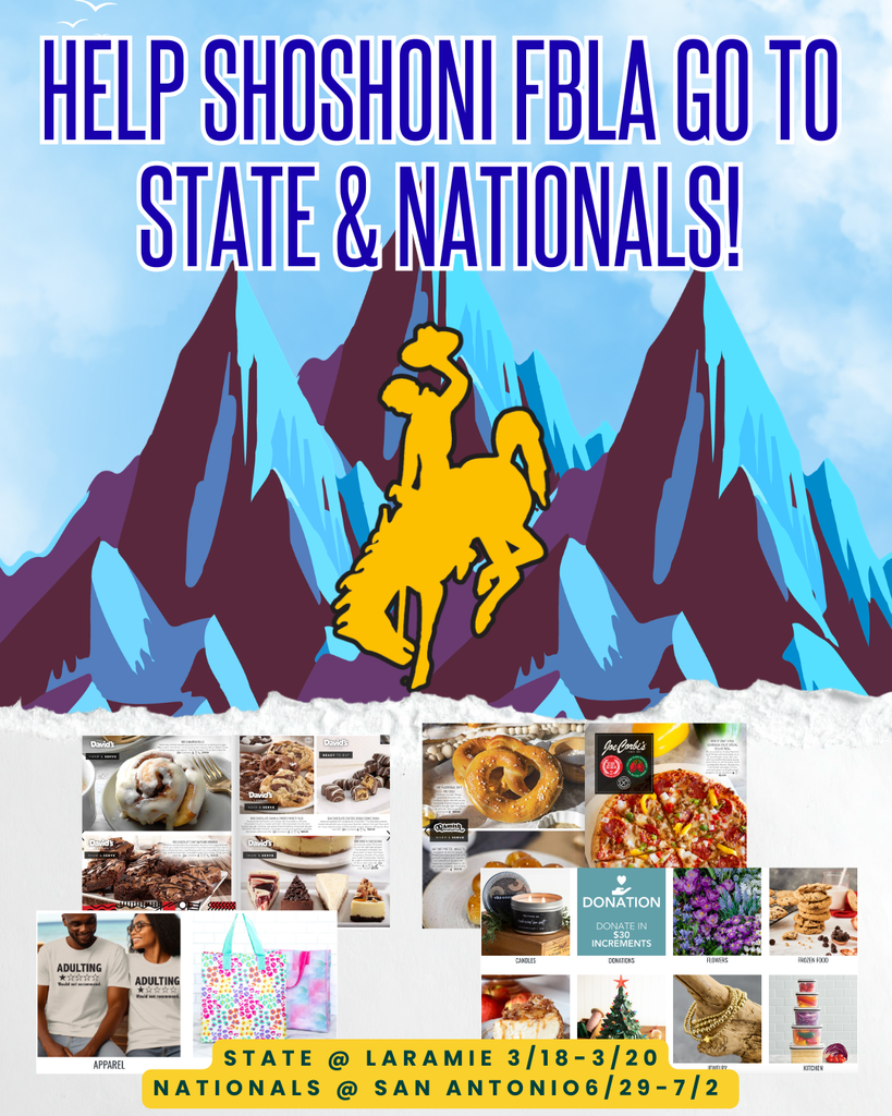 Help Shoshoni FBLA go to State and Nationals!
