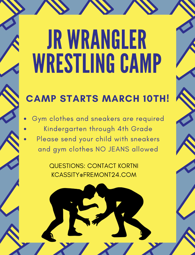 Jr. Wrangler Wrestling Camp