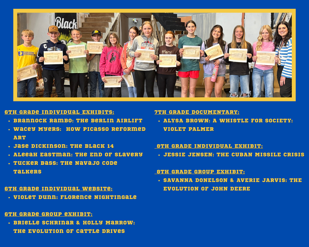 History Day State Qualifiers