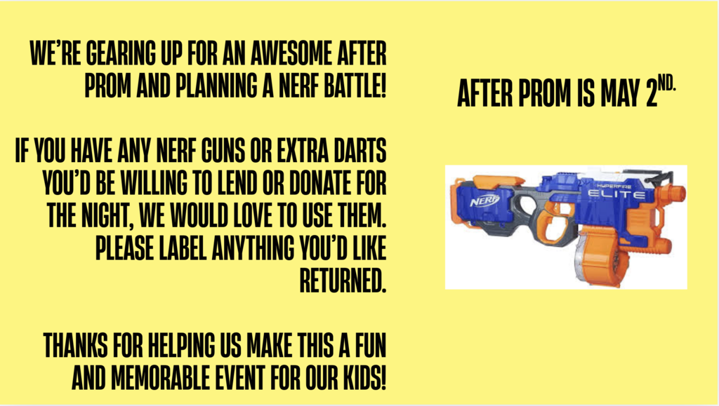 Nerf Battle