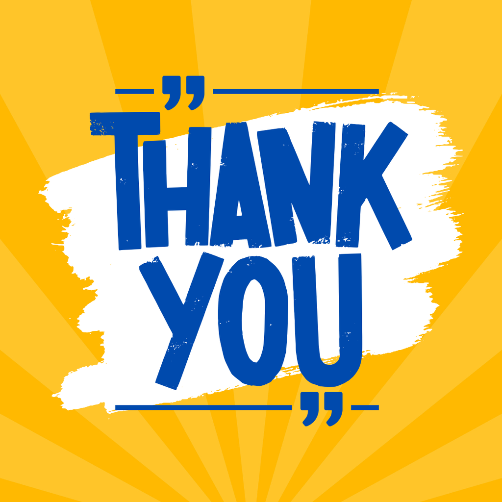"Thank You"