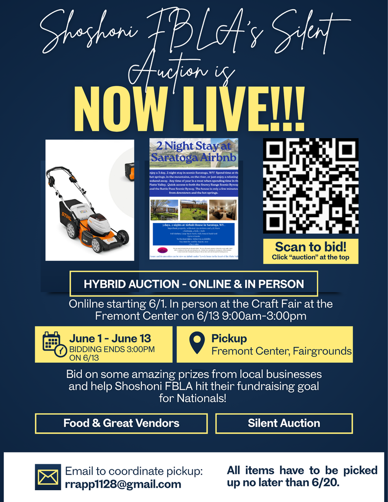 Hybrid Silent Auction is Live Now!