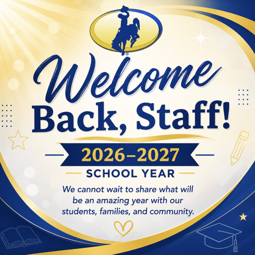 Welcome back staff! 