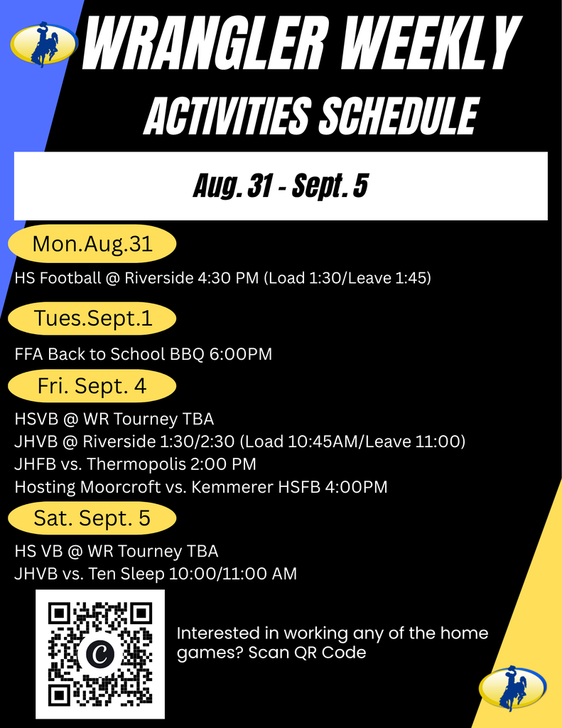 Activities Schedule