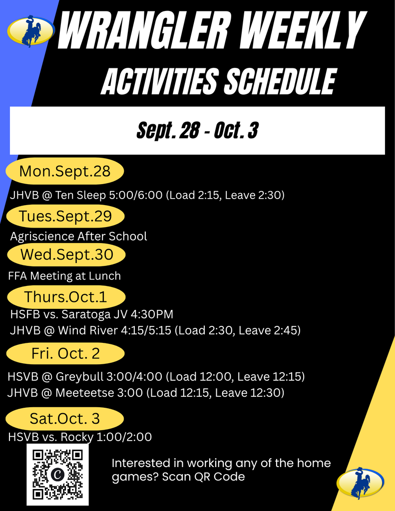 Activities Schedule