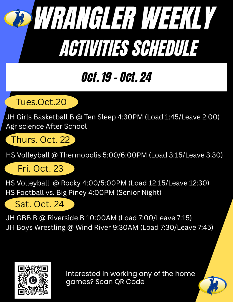 Activities Schedule