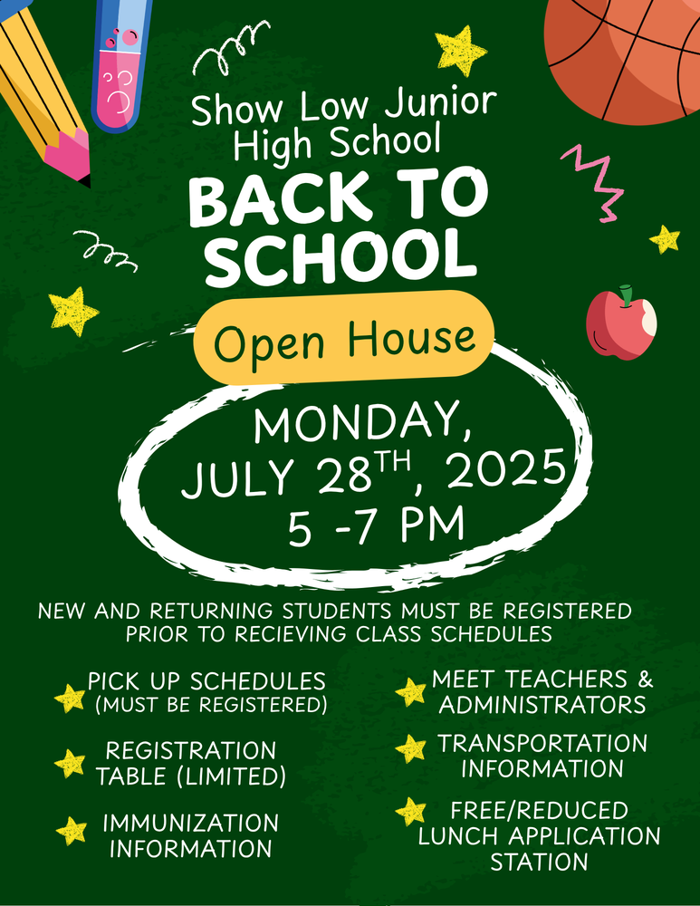 25-26 Back to School Open House