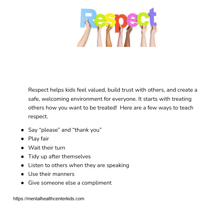 Character Trait for September
