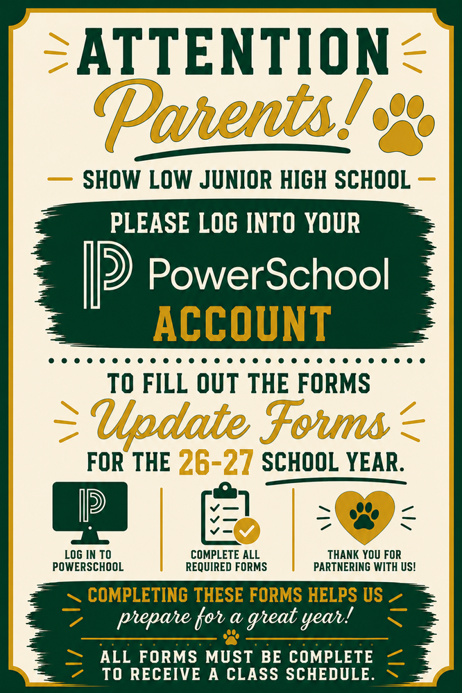 Returning Student Forms Requirement