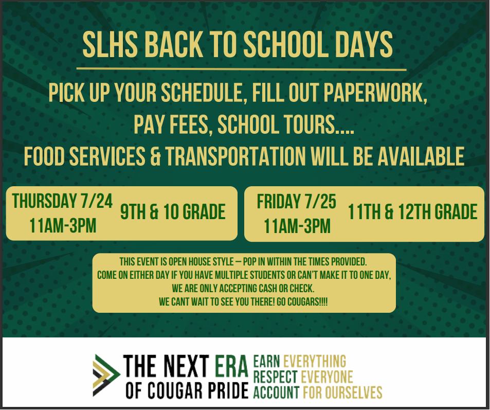 Back to School Days Event