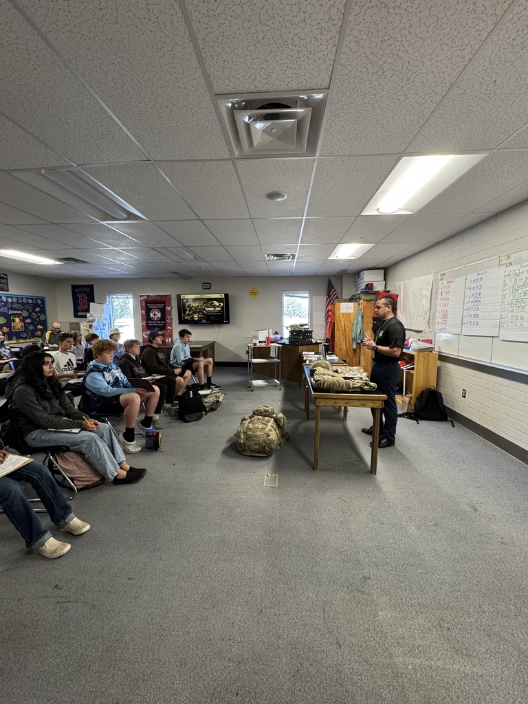 Career day at the Show Low Jr High School