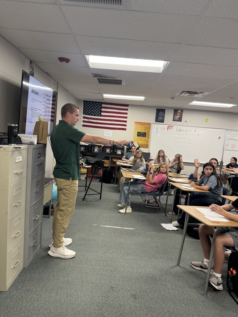Career day at the Show Low Jr High School