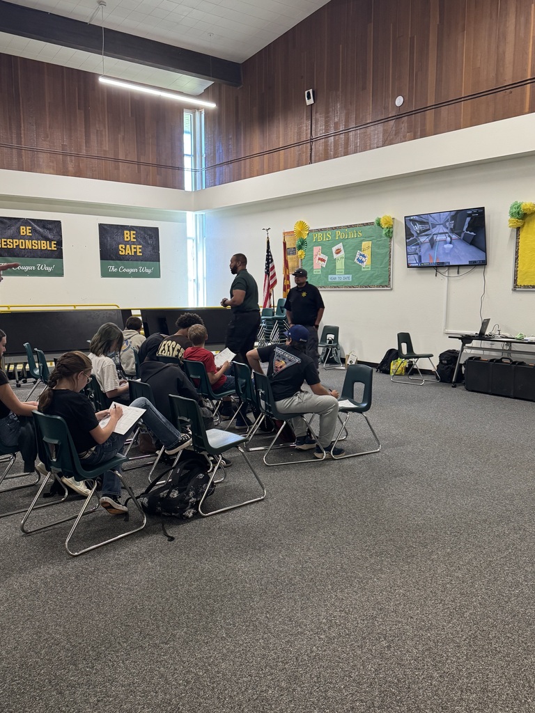 Career day at the Show Low Jr High School